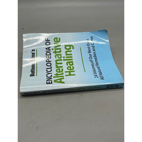 Encyclopedia of alternative healing bottom line paperback book 2010 English READ - Picture 4 of 7